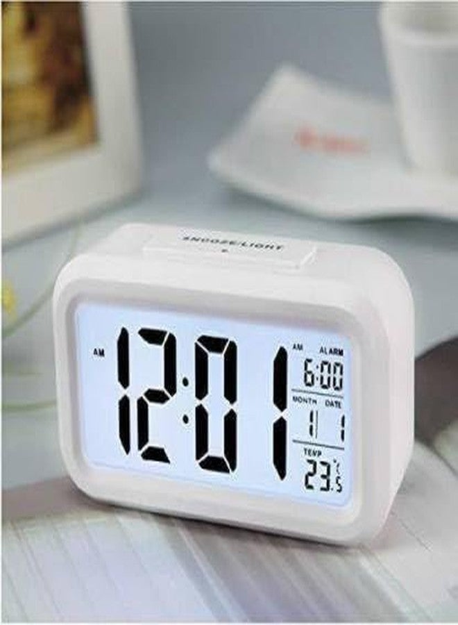 BBD Digital Multicolor Clock, white1 - Image 1